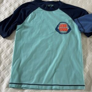 Boys short sleeve rash guard, OshKosh and Carters, both EUC, both sz 8